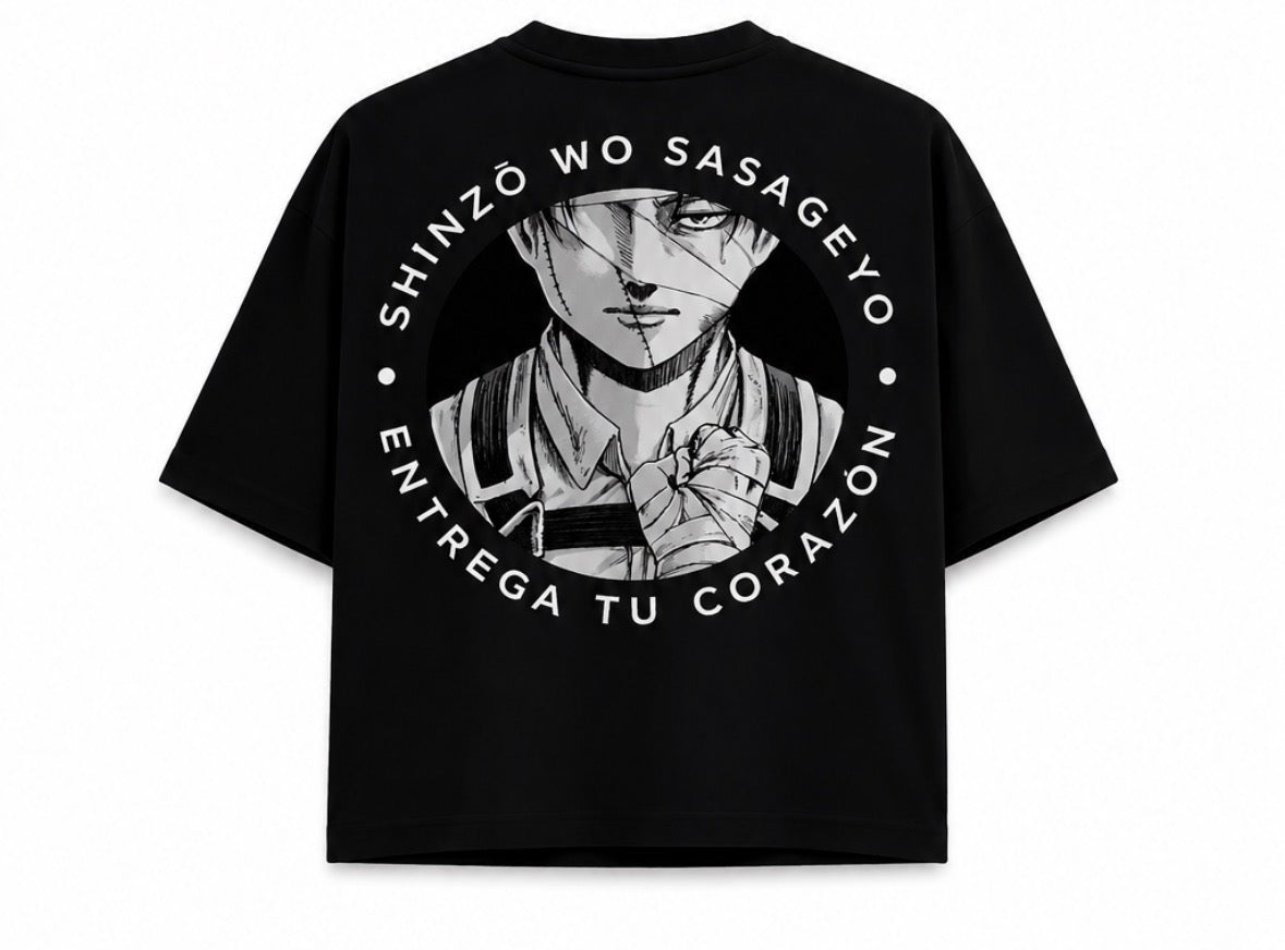 Boxy shirt-Shingeki no kyojin,