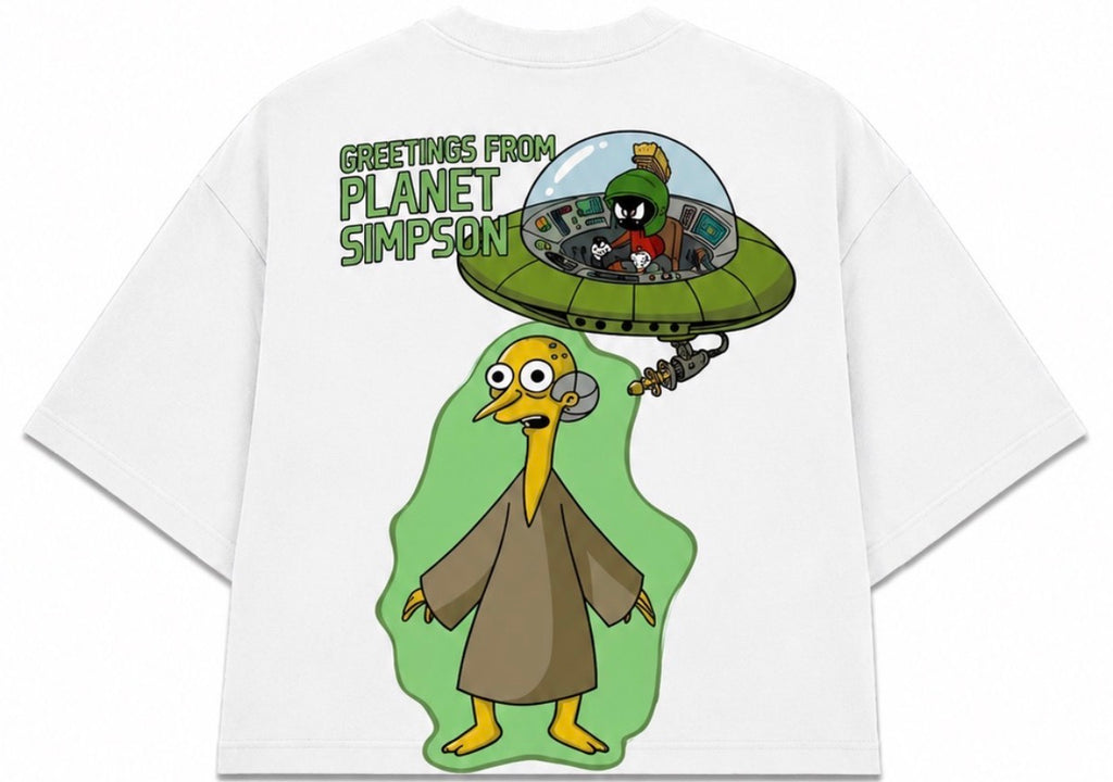 Boxy shirt-Cartoon edition