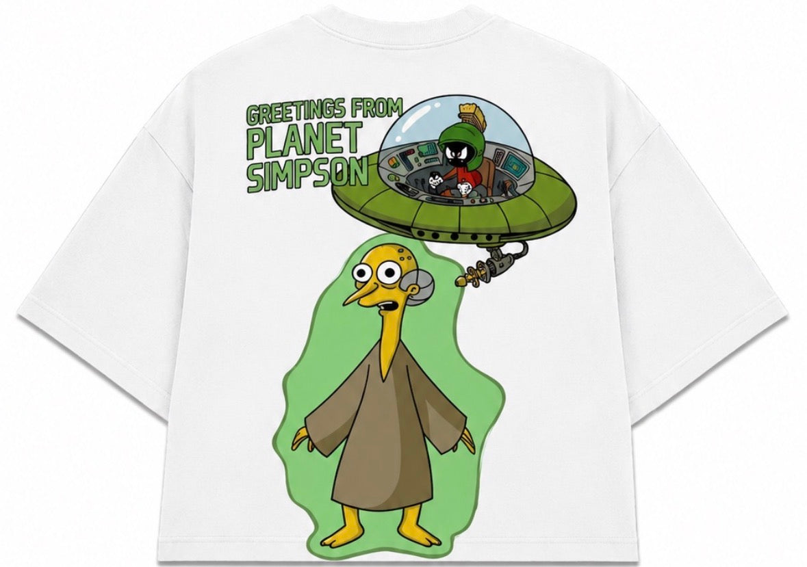 Boxy shirt-Cartoon edition