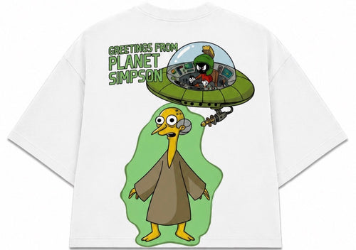 Boxy shirt-Cartoon edition